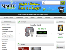Tablet Screenshot of magicenter.com.br